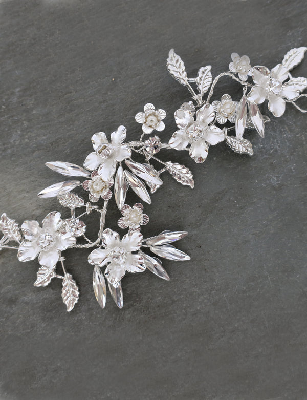 "FAWN" - Bridal Mixed Metal Hair Vine