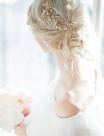 "FAWN" - Bridal Mixed Metal Hair Vine
