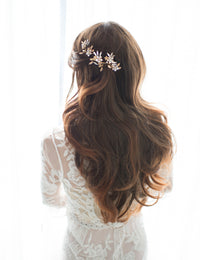 "FAWN" - Bridal Mixed Metal Hair Vine