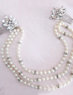 pearl wedding hair accessories vintage hair accessory