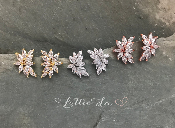 'KASIA SMALL' Vintage Style Art Deco Earrings