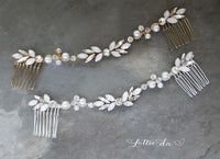 'HARMONY' Boho Headpiece Hair Vine Comb