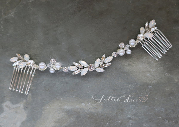 'HARMONY' Boho Headpiece Hair Vine Comb