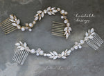 'HARMONY' Boho Headpiece Hair Vine Comb