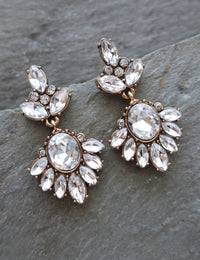 "ANGELICA" Antique Gold Earrings