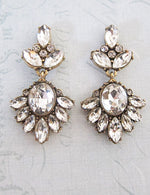 "ANGELICA" Antique Gold Earrings