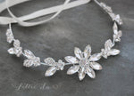 'AZALEA' Crystal Hair Vine Bridal Headpiece
