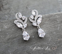 'ALLURA' Vintage Deco Style Earrings