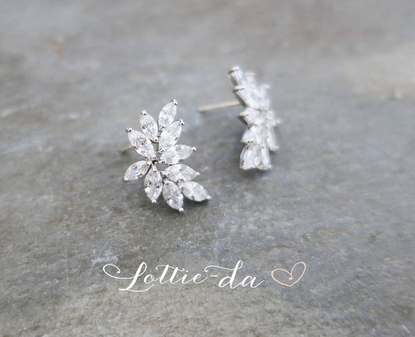 'KASIA SMALL' Vintage Style Art Deco Earrings