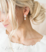 'ALLURA' Vintage Deco Style Earrings