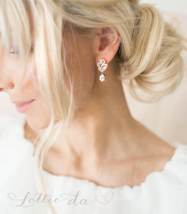 'ALLURA' Vintage Deco Style Earrings