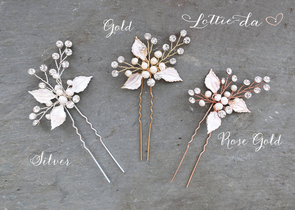 'POSY' Beaded Hair Pin