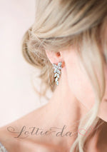 'IVY' Chandelier Crystal Earrings