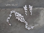 'IVY' Chandelier Crystal Earrings