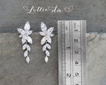 'IVY' Chandelier Crystal Earrings